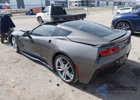 2016 Chevrolet Corvette Stingray Z51 из США, поврежденный, VIN 1G1YM2D73G5111075
